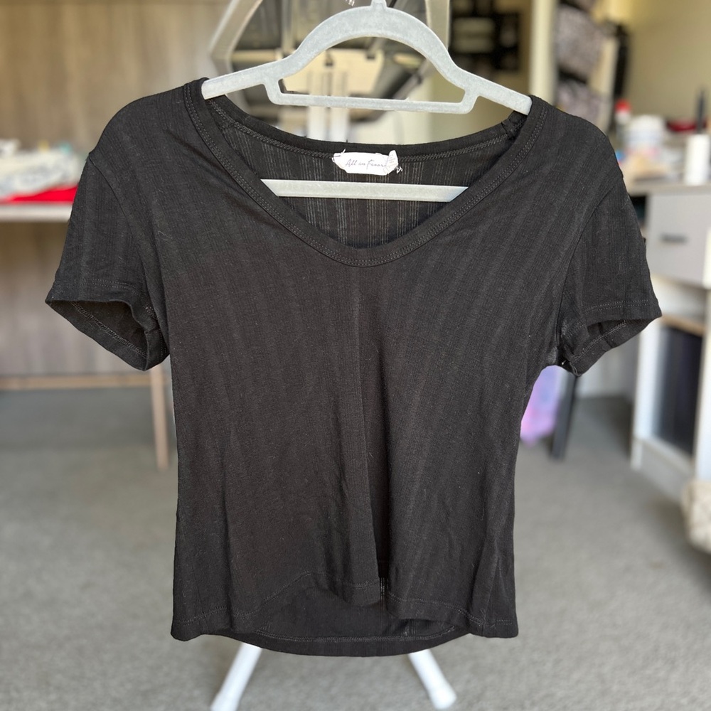 🌟All in Favor Black Tee🌟